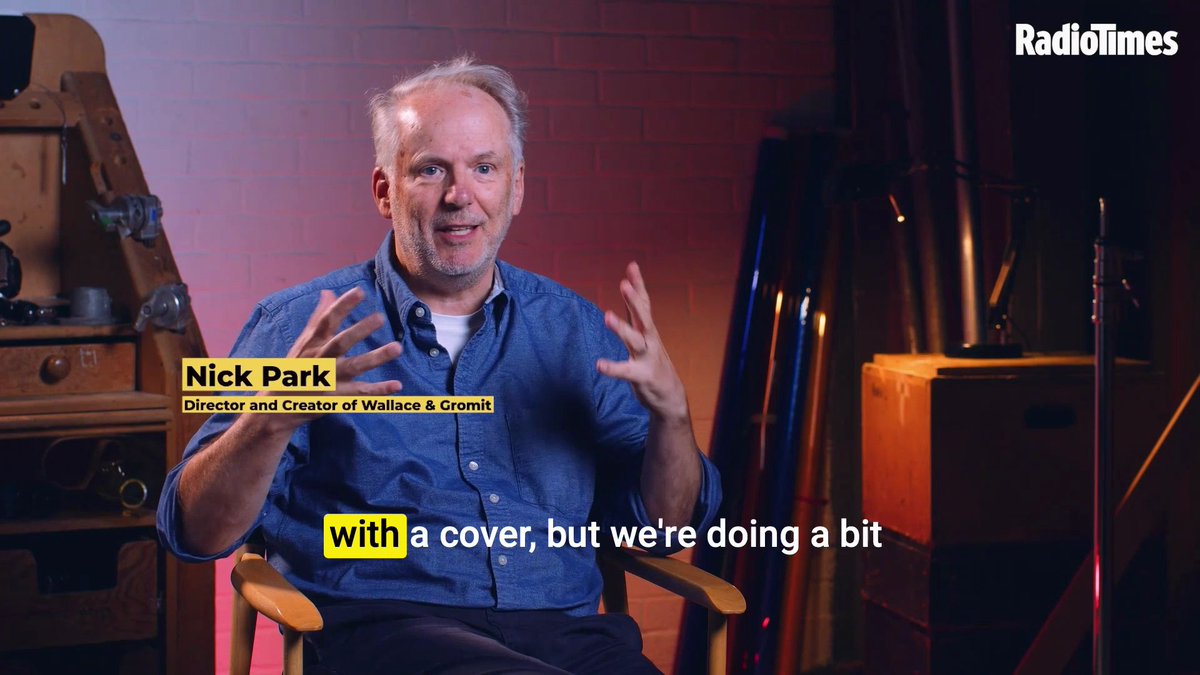 Go behind the scenes with Wallace &amp; Gromit creator and director, Nick Park and see how Aardman brought this year’s Radio Times Christmas cover to life ✨