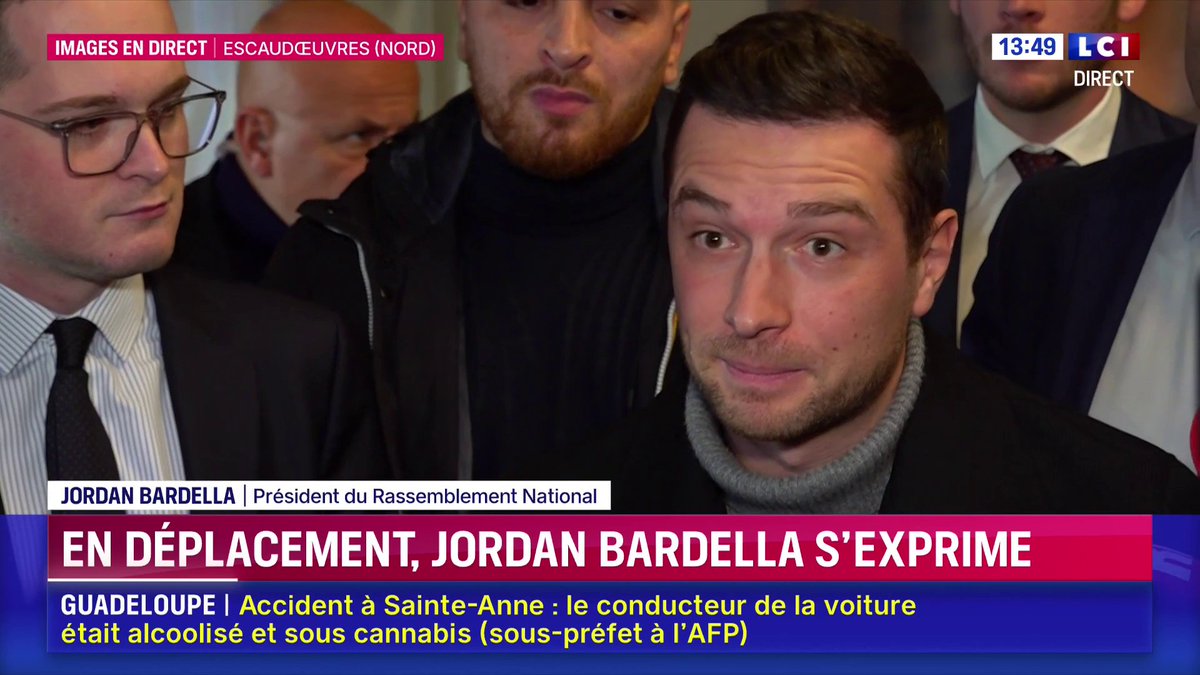 ▶️ Une association anticorruption dépose plainte contre Jordan Bardella pour détournement de fonds 🗣️ "Une association politisée qui utilise la justice. Les informations que j’ai, c’est qu’aucune plainte n’a été déposée", réagit Jordan Bardella