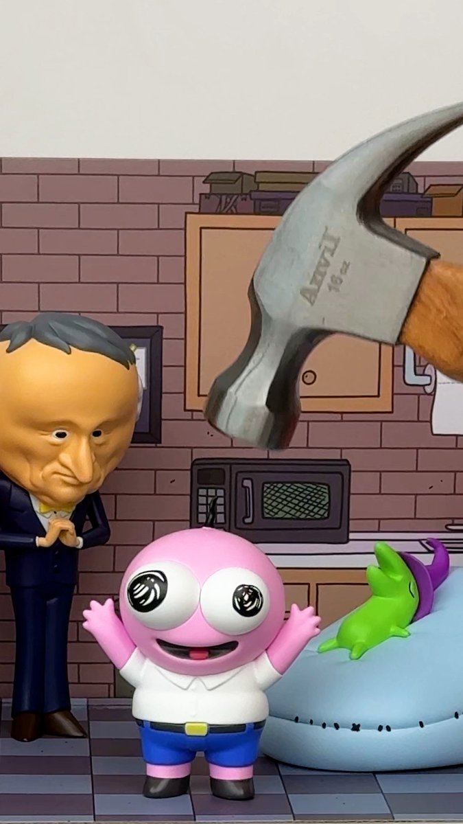 Enter to win Smiling Friends vinyls or Pim gets the hammer