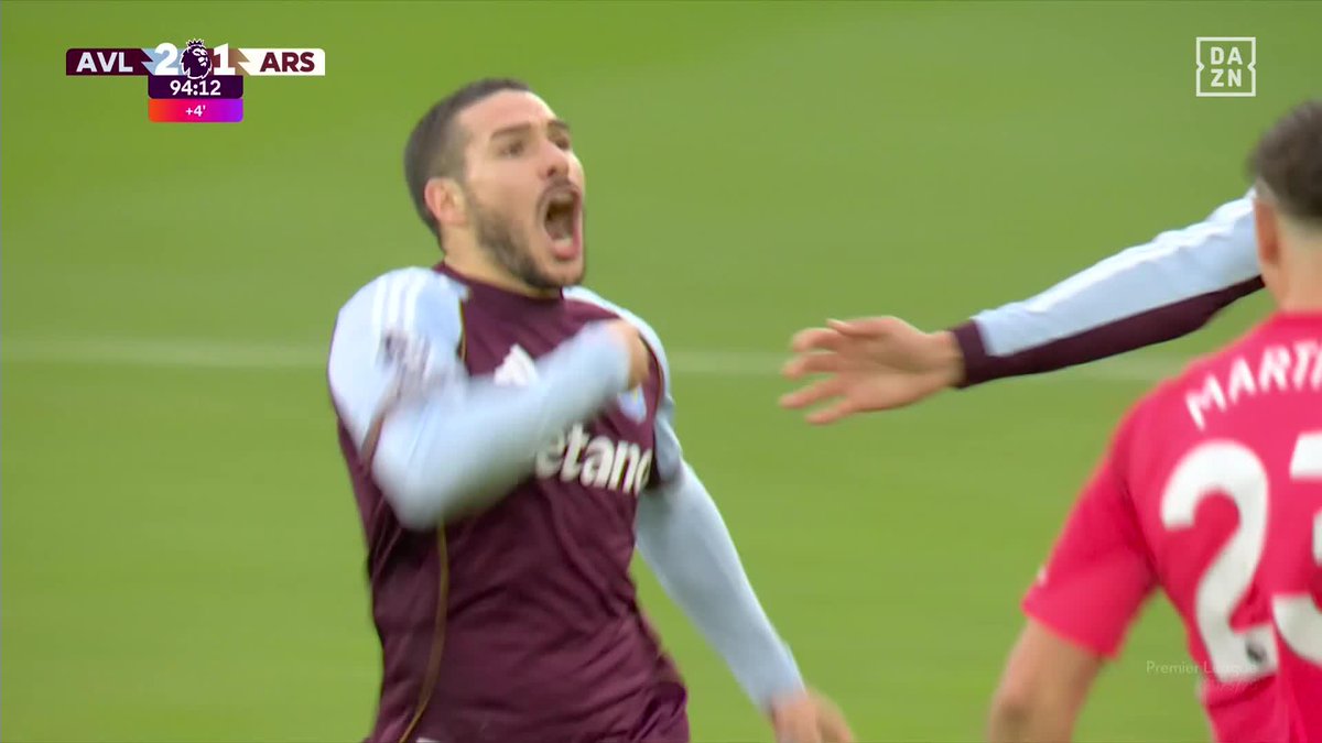 BUENDÍA PARA EL ASTON VILLA DE EMERY. VICTORIA EN LA ÚLTIMA DEL PARTIDO PARA PONER PATAS ARRIBA LA PREMIER LEAGUE 🇦🇷🤯🔥 #PremierLeagueDAZN ⚽🏴󠁧󠁢󠁥󠁮󠁧󠁿