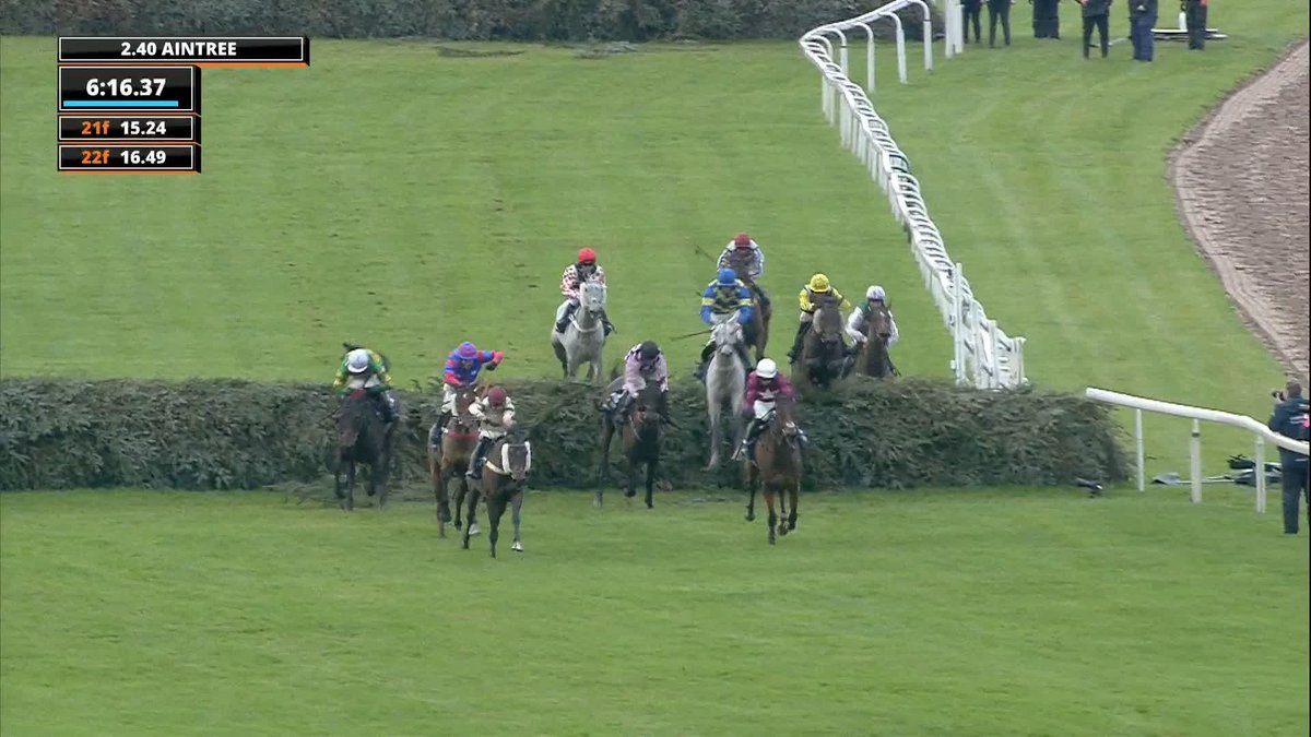 TWIG takes the William Hill Half A Mill Becher Handicap Chase What a day for beau morgan 🤩