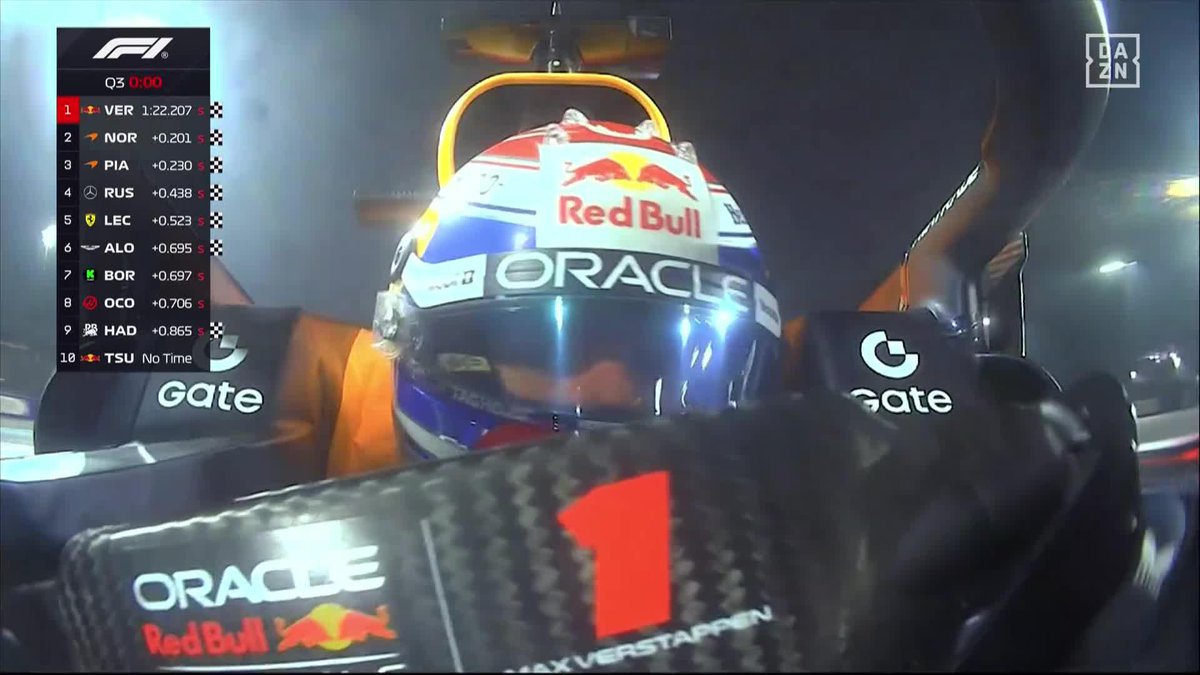 VERSTAPPEN LO VUELVE A HACER VERSTAPPEN LO VUELVE A HACER VERSTAPPEN LO VUELVE A HACEEEEEEEER 🔥🔥🔥🔥 HABRÁ GUERRA TOTAL EN LA SALIDA CON LOS TRES CANDIDATOS EN LAS TRES PRIMERAS POSICIONES #AbuDabiDAZNF1 🇦🇪