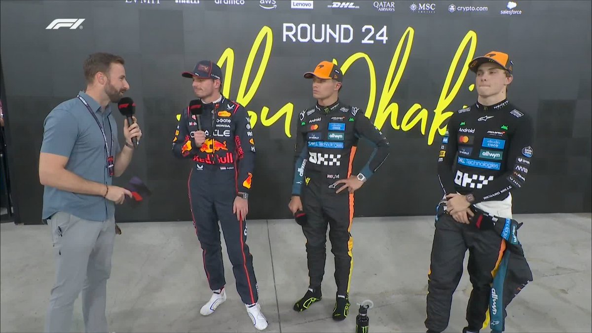 "We need a bit of luck" 🍀 Can Max convert his pole to a win tomorrow? 👀