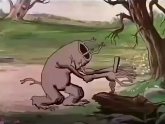 This 93-year-old animation is a MASTERPIECE. The animation and the storyline is beautiful.