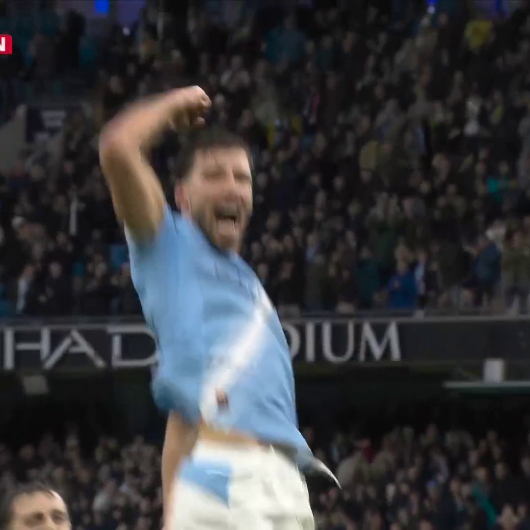 Ruben Dias' long range effort goes screaming into the top corner to put Man City in control against Sunderland.
