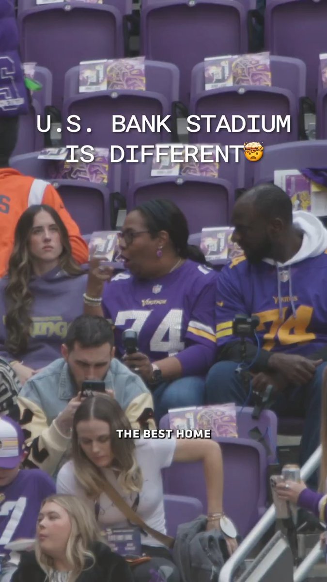 Nothing beats the atmosphere at U.S. Bank Stadium.