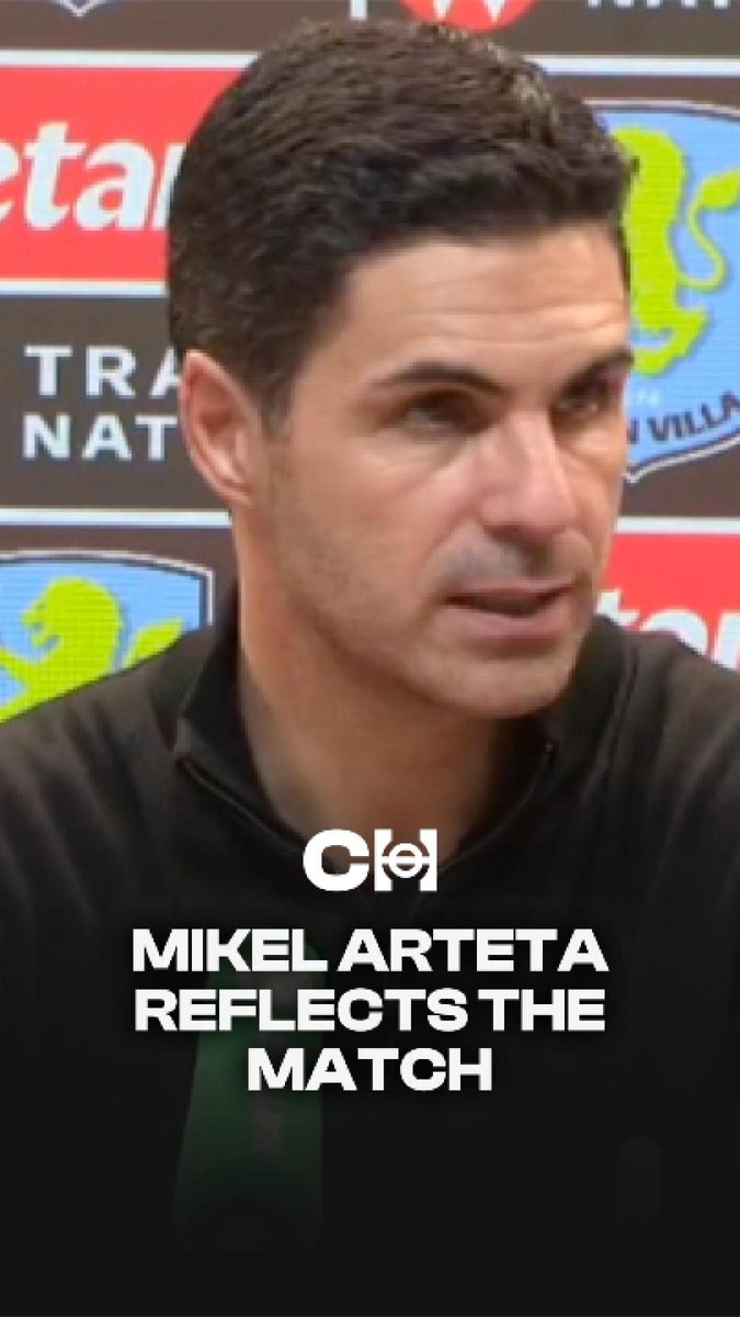 🗣️ Mikel Arteta reflects on the loss to Aston Villa: “We gave two balls away… it’s very far away from our standards.”