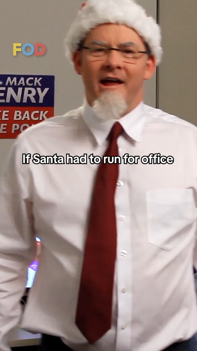 If Santa had to campaign for office, would he have your vote?