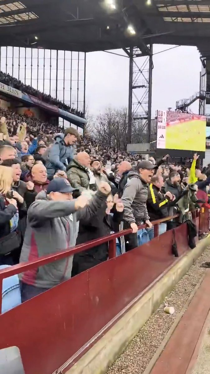 You hear that? That's the sound of pure Aston Villa joy. 🔊