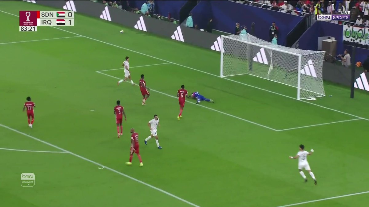 أمجد عطوان يضاعف النتيجة للمنتخب العراقي #كأس_العرب | #كأس_العرب2025 #FIFAArabCup | #ArabCup2025