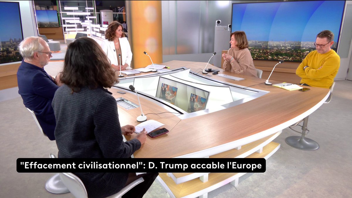 🔴 Les États-Unis sont-ils toujours non alliés ? : "Trump déteste l’UE comme Poutine. Il ne représente pas tous les États-Unis, mais on ne peut plus dépendre d’une Amérique dirigée par lui. À l’Europe d’assurer seule sa sécurité", note Nathalie Loiseau. #ToutEstPolitique #canal16