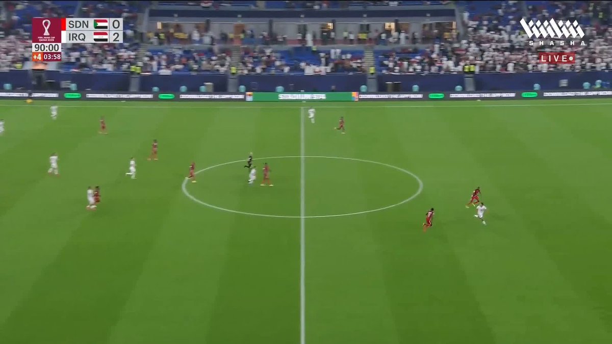 انتهت المباراة .. منتخب العراق ينتصر بـثنائية ويتأهل رسميًا لدور ربع النهائي ♥️🇮🇶