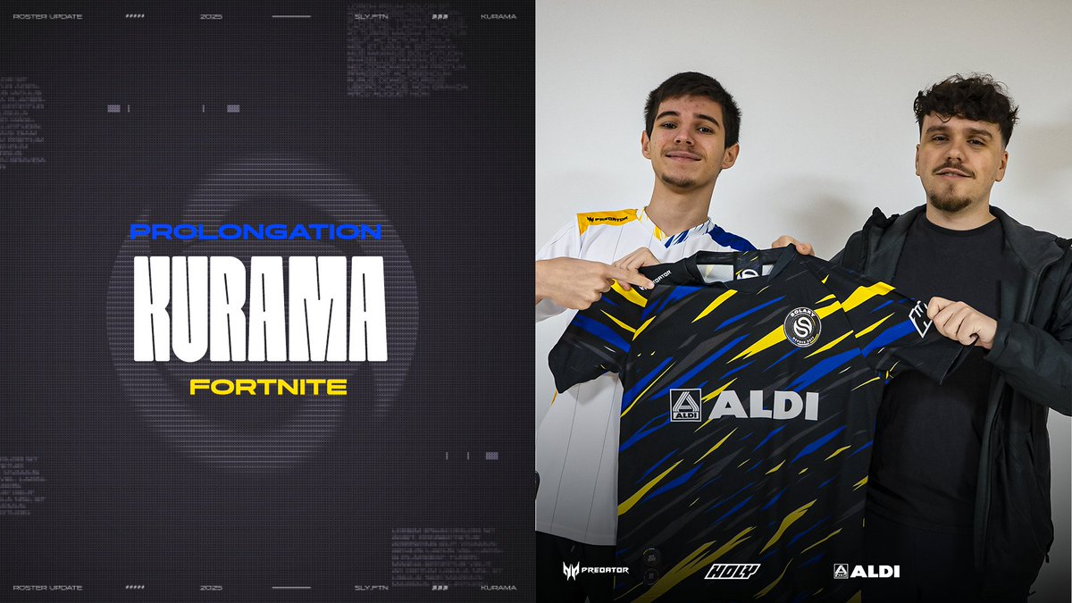 Tout simplement le meilleur joueur français. M8 Kurama prolonge chez nous pour une année supplémentaire, avec un seul objectif — les Worlds 💛💙 #SLYWIN