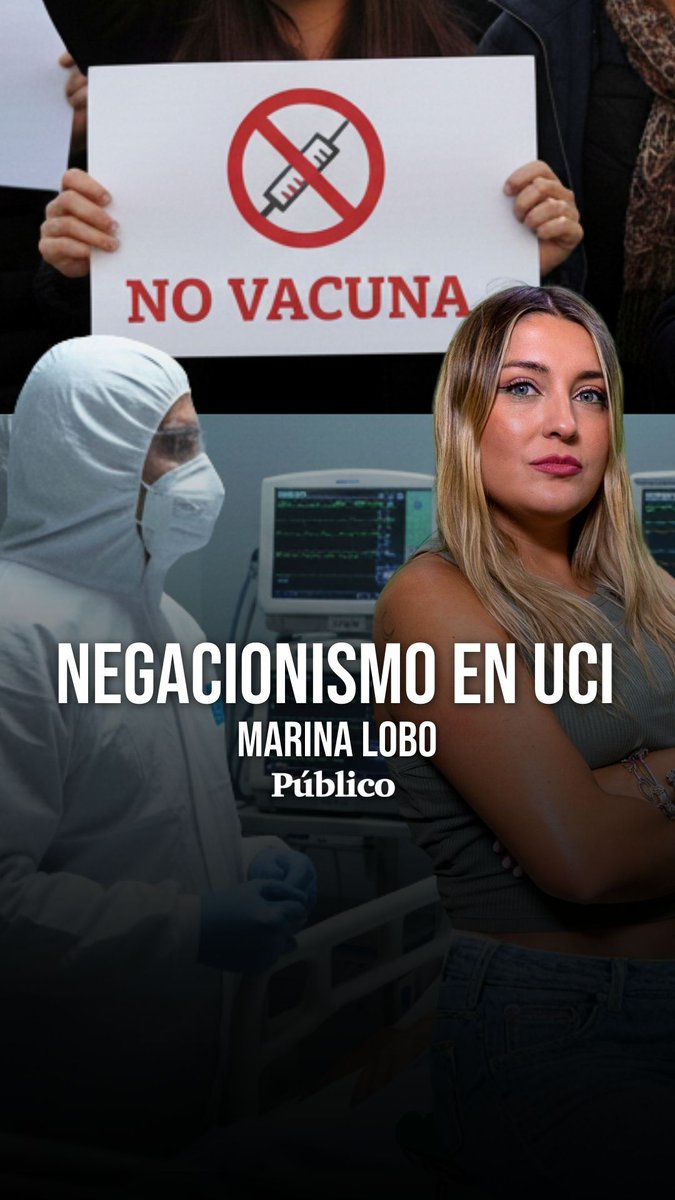 🎥 HECD! Marina Lobo (@MarinaLobL) habla sobre el negacionismo con Guillermo Martín: "Todo el mundo es antivacunas hasta que llega a la UCI"