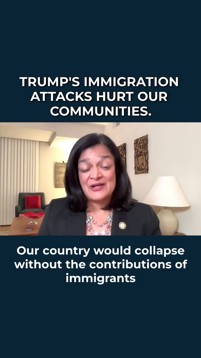 Immigrants make this country stronger every single day. Our economy, our families, our future depend on them — and Trump’s attacks only make us weaker. I’m demanding immediate accountability and oversight of our immigration detention system with my Dignity for Detained Immigrants Act. It’s time to put a stop to this cruelty.