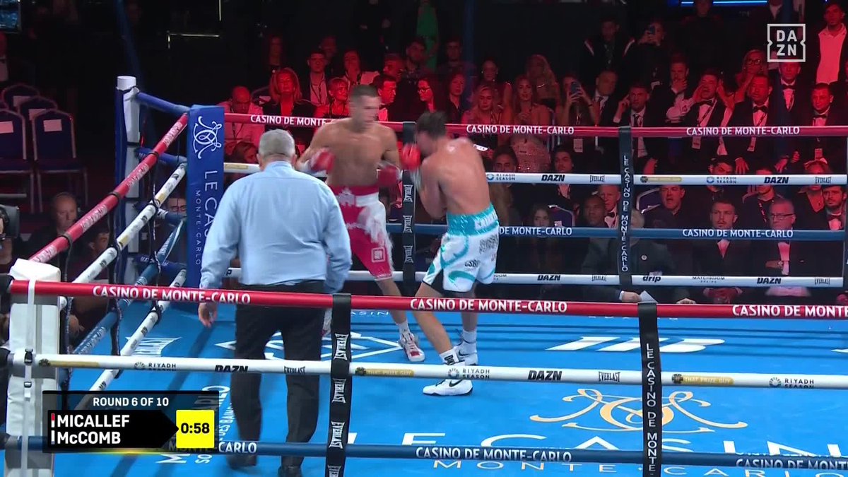 Hugo Micallef goes DOWN AGAIN! 😱 #MasoudMcGrail | Live NOW on DAZN▪️