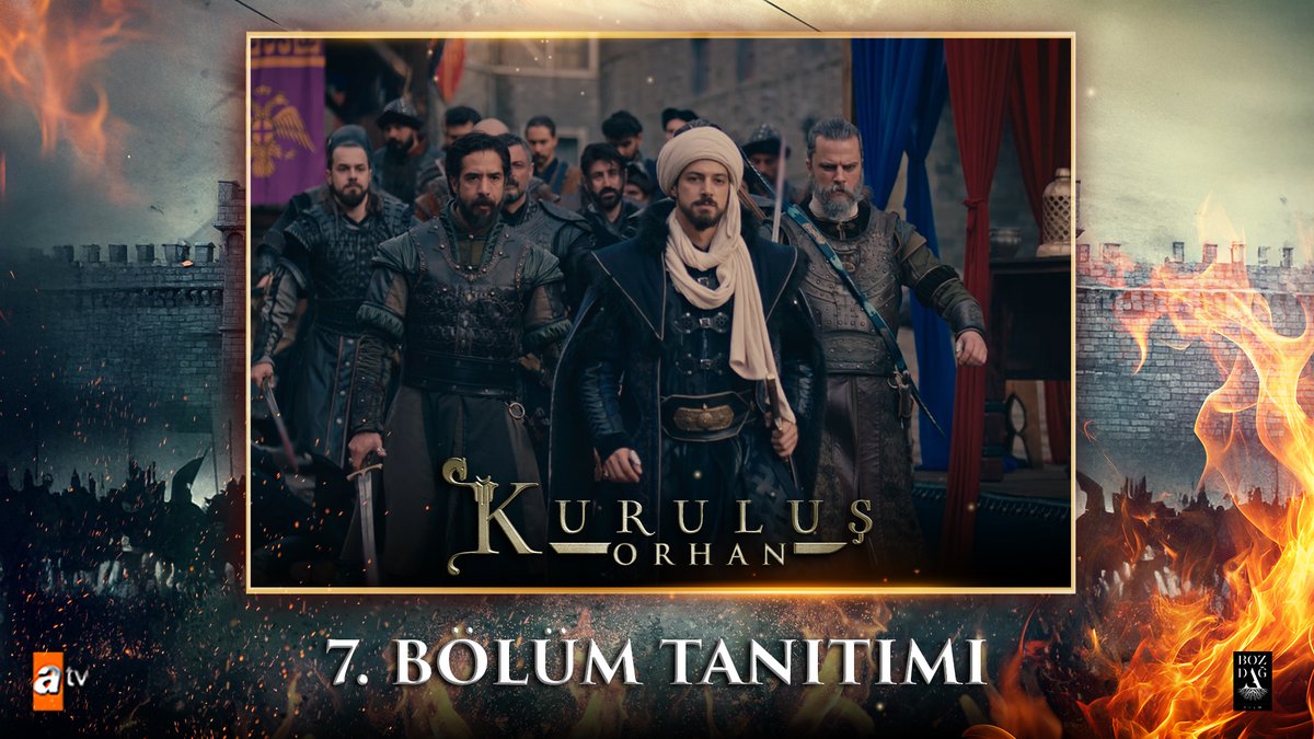 “Size bunu yapanların hesabını sormazsam bana da Orhan Bey demesinler!" 7. Bölüm Tanıtımı Sizlerle! #KuruluşOrhan nefes kesen yeni bölümüyle Çarşamba saat 20.00'de atv’de! 🔥 Bozdağ Film atv