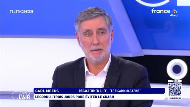 "Pour un certain nombre de Français, le #RN est devenu le RPR ou l'UMP de l'époque : un parti populaire qui a une assise très large. C'est le premier parti en termes d'électeurs et il a deux candidats potentiels à l'élection présidentielle qui peuvent se qualifier." Carl Meeus