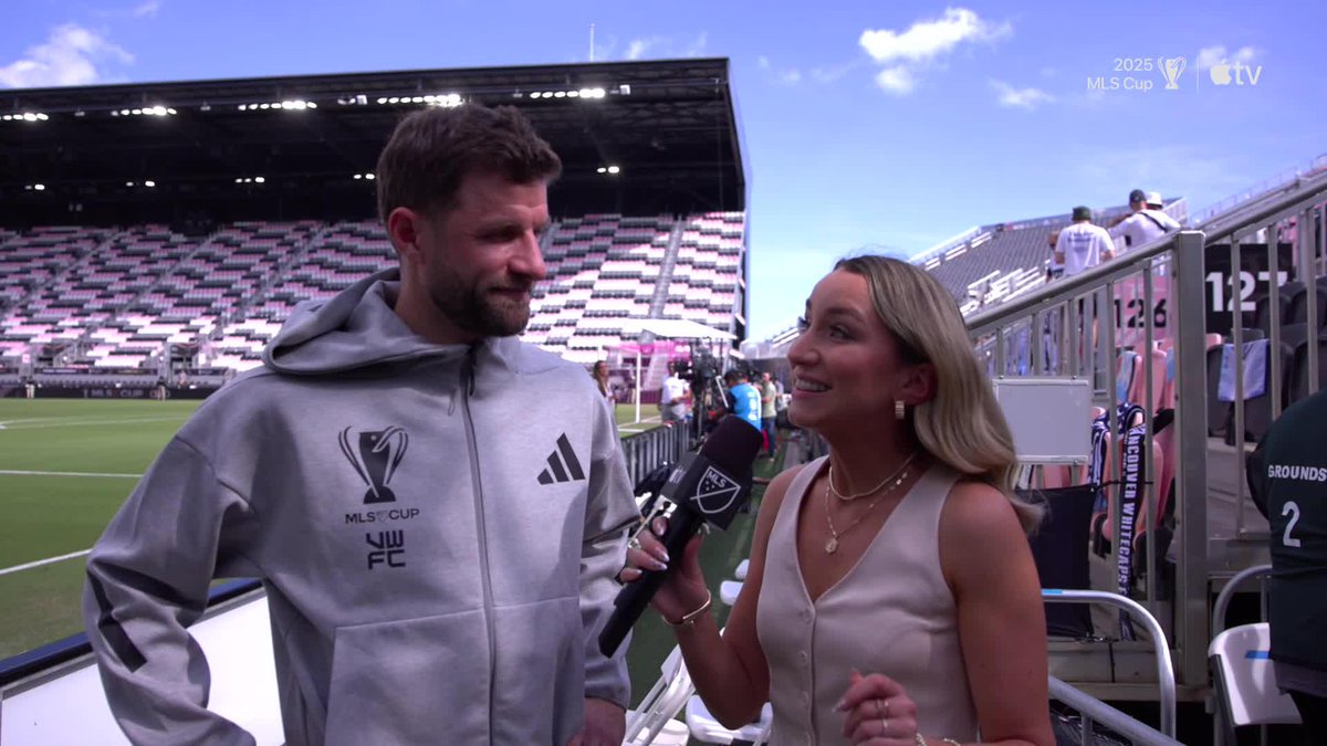Checking in with Thomas Müller as he prepares to face Messi in a final again. 🍿 📺 Watch MLS Countdown: // MLS Cup pres. by Audi