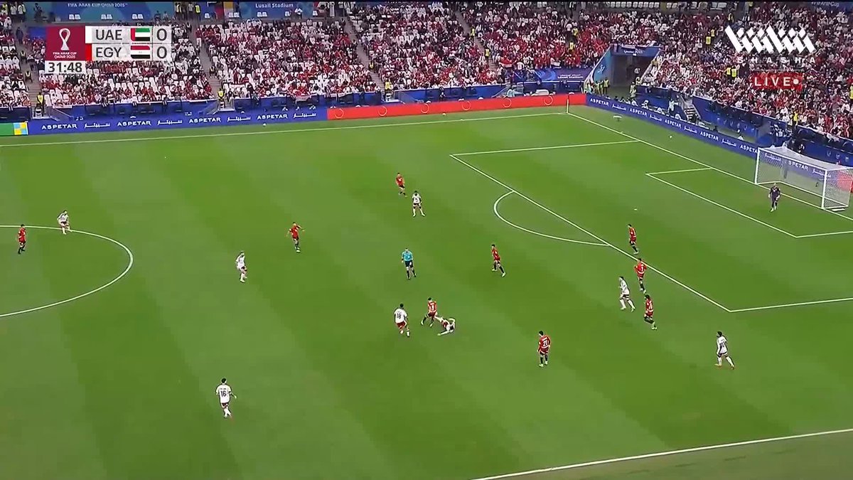 بسام في الموعد 💪 تابعوا المباراة وباقي المواجهات في #كأس_العرب_على_شاشا 🏆💫 شاهد الآن مجاناً وبدون تسجيل دخول 📺