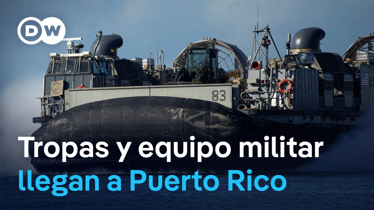 Militares de EE. UU. desembarcaron en Puerto Rico en medio de tensiones entre Washington y Caracas Estados Unidos despliega una flotilla de casi una veintena de naves en el Caribe y el Pacífico, además de cazas y miles de marines posicionados en Puerto Rico, como parte de las operaciones contra el narcotráfico.