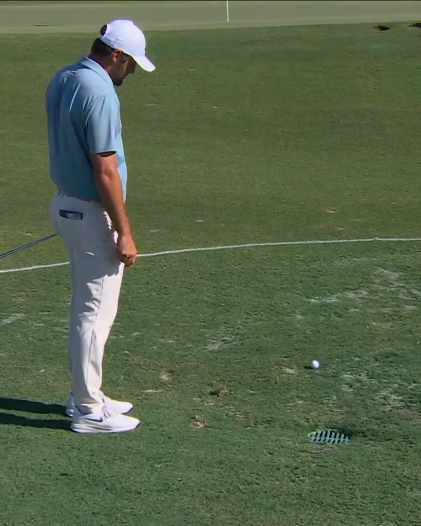 One of the best to ever play the game. You will hit shots you won’t like. Everyone does. Even the best. How you react when stuff like this happens is critical.
