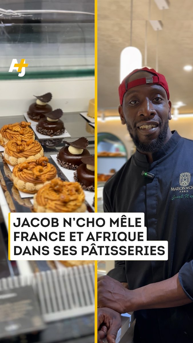 🔴 FLASH | Le chef Jacob N’cho revisite les classiques de la pâtisserie française en y ajoutant une touche africaine. 🌍
