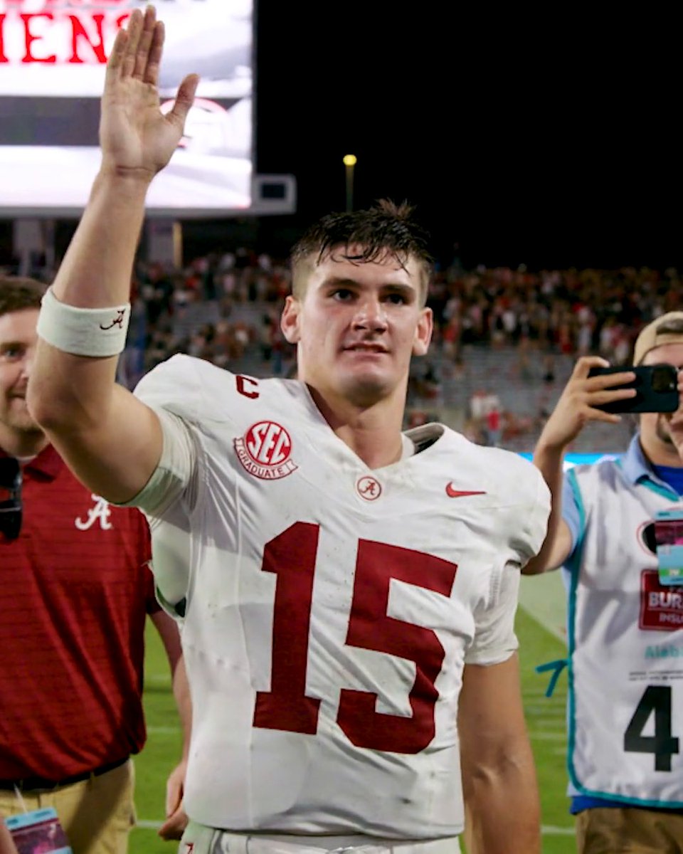 Ty Simpson put a stamp on his Heisman campaign with a clutch Iron Bowl finish 😤 The Alabama Football QB sits down with Ryan McGee to break down his journey to the SEC Championship 👏