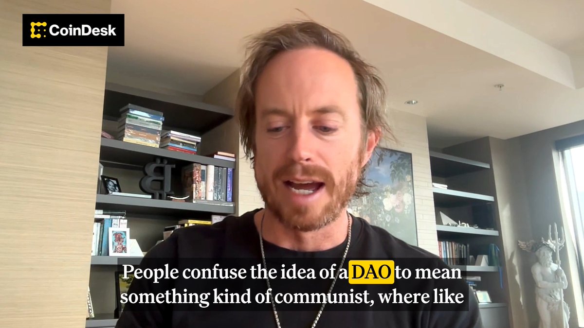 ⚡️ Erik Voorhees says "a DAO should have leaders." He argues that treating DAOs like flat, egalitarian structures is a recipe for failure. 📉