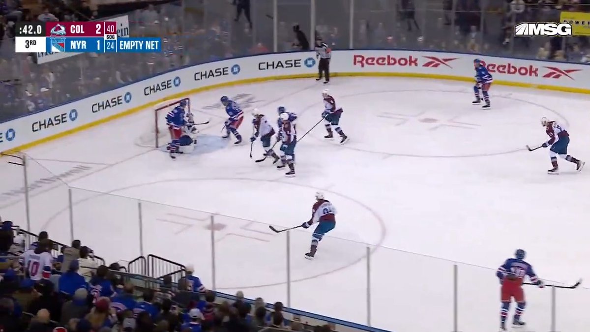THE RANGERS HAVE TIED IT IN THE FINAL MINUTE 🗣️