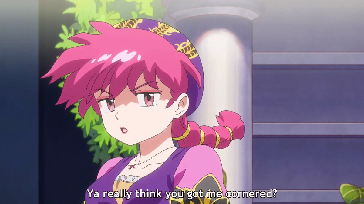 Ranma gets Knocked Out (3) (Swirly Eyes and Circling Stars) Source: Ranma ½ (2024) Season 2 [らんま1/2 第2期] - Episode 10