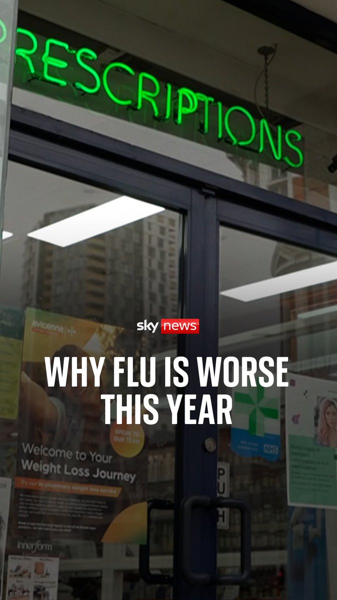 Health leaders are warning that up to 8,000 people could end up in hospital because of the flu. This year's flu season started earlier than usual and has yet to reach its peak. Sky's Ashish Joshi reports.