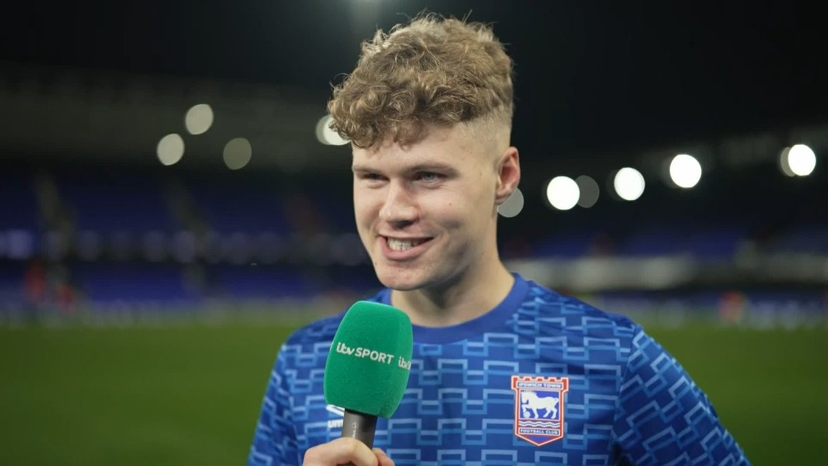 "I don't think he knows my name. He calls me Haaland every time he sees me" 😅 Ipswich Town's Sindre Egeli on the inside joke behind his celebration with teammate Marcelino Nunez 🎙️ @KatieShanahan3 | EFL
