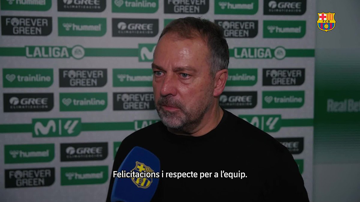 🎙️ Les valoracions de Hansi Flick, Ferran Torres, Marc Bernal i Roony sobre la victòria davant del Betis.