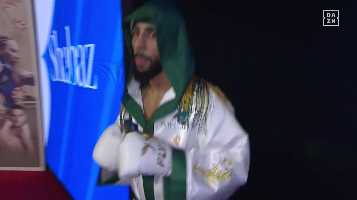 Shabaz Masoud is NOW in the ring! 🥊 #MasoudMcGrail | Live NOW on DAZN▪️