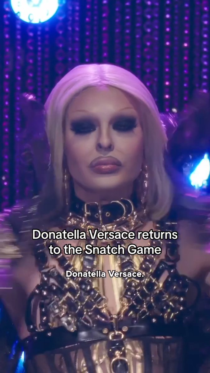 Donatella me this wasn't iconic. 😭 #CanadasDragRace Where to watch: 🇨🇦: @cravecanada 🌎: @WOWPresentsPlus