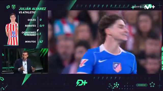 🗣️ "Hace muchas funciones pero le falta pisar más dentro del área". Miguel Ángel Moyá, sobre el momento de Julián Álvarez. #DeportePlus