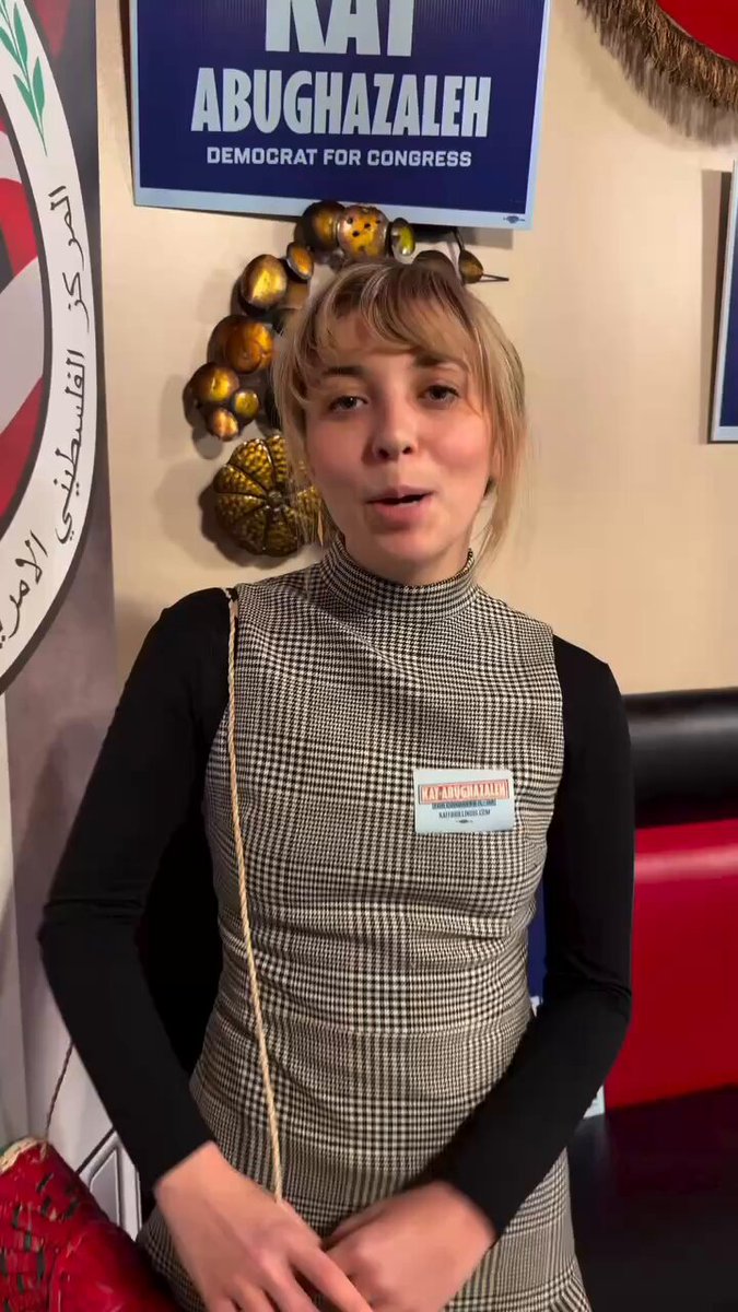 It appears Kat Abughazaleh was at a dinner last night on the southwest side, per this video shared on IG by an organization and her campaign She was slated to attend a Chicago DSA forum in Skokie but was a last-minute scratch with little explanation