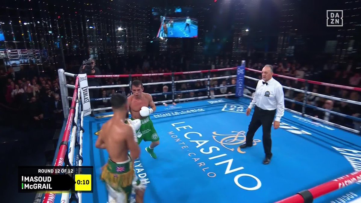 WHO WON⁉️ We go to the scorecards 📋 #MasoudMcGrail | Live NOW on DAZN▪️