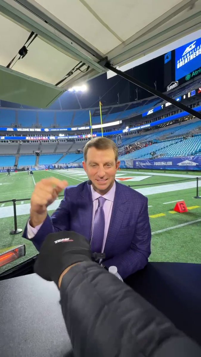 Dabo Swinney joins ACC Huddle 🔥 Watch Duke-Virginia on ABC, ESPN, and the ESPN App 🍿