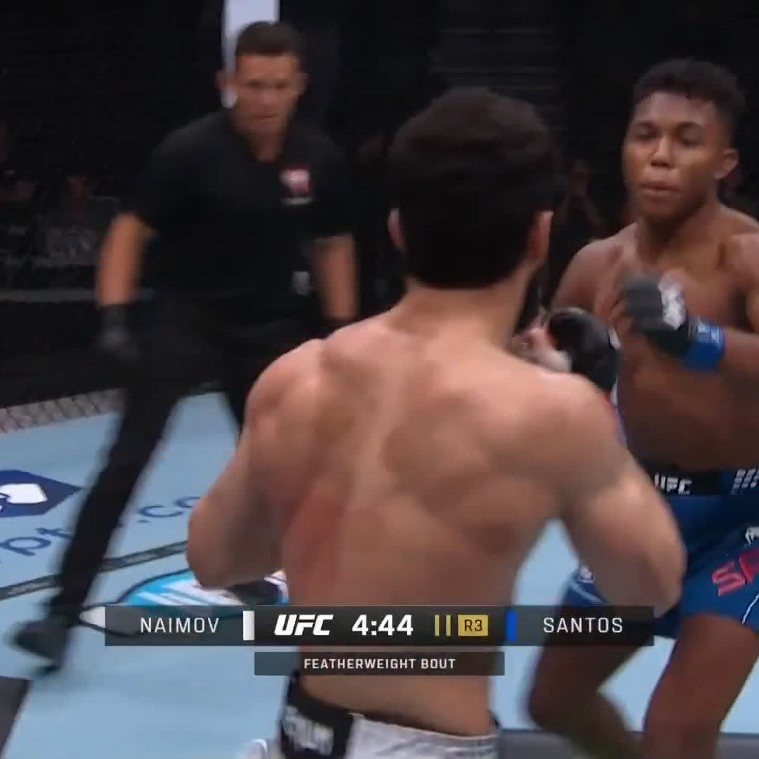 🚨 Mairon Santos 🇧🇷 s’impose par KO au 3eme round !!!