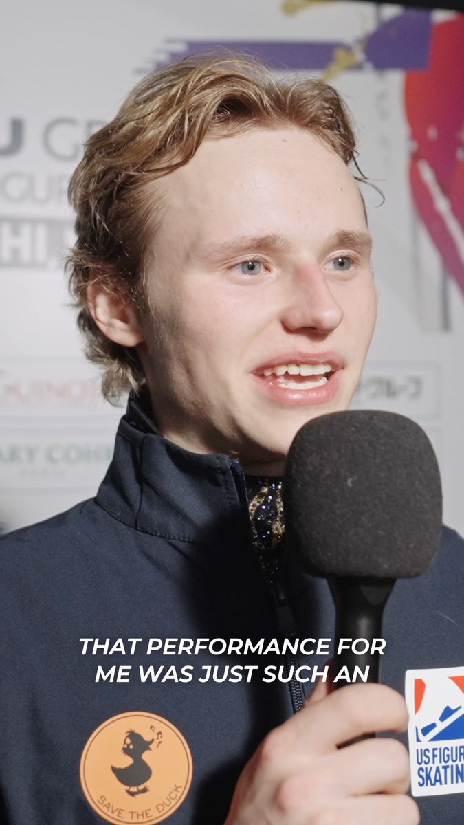 Ilia Malinin really said: Quadgod mode ON 🔥👑 Hear his thoughts on this massive milestone. Full interview 👉 #GPFigure #FigureSkating