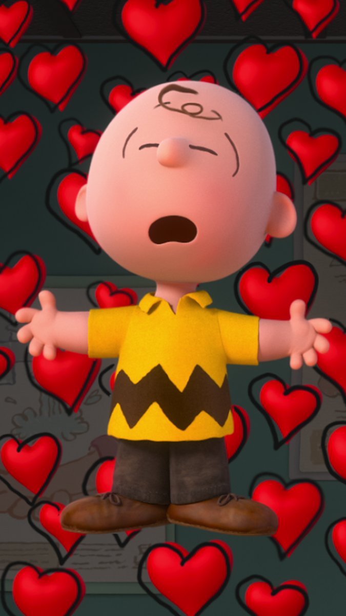 O Charlie Brown parecendo vocês apaixonadas por uma ruiva.