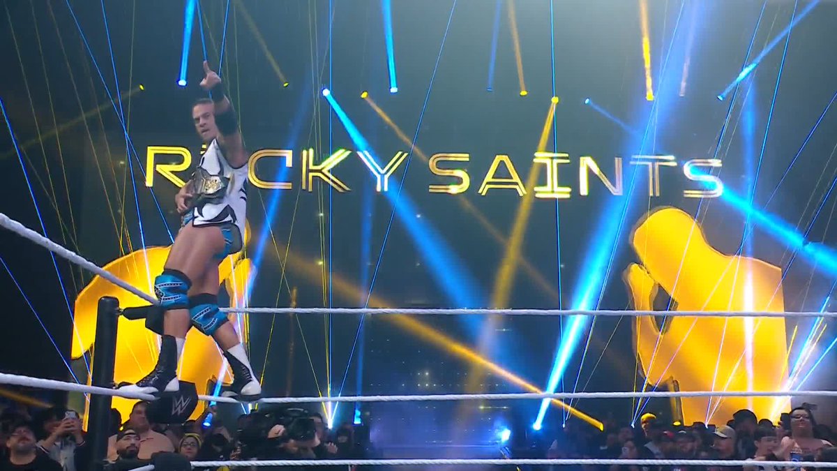 ABSOLUTE. 🤩 Ricky Saints is ready for NXT Deadline!