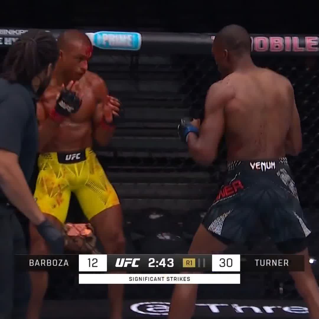 🚨Jailin Turner est de retour avec une grosse victoire face à Barboza !!!!!