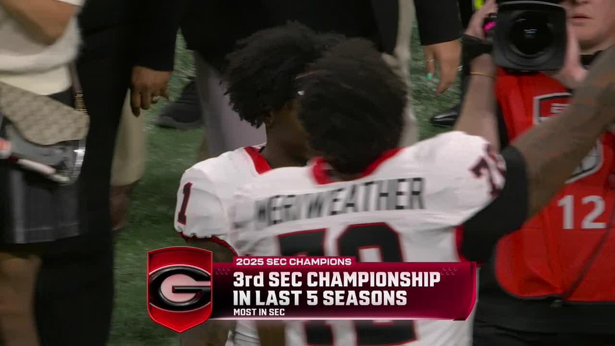 THE MOMENT GEORGIA WENT BACK-TO-BACK IN SEC CHAMPIONSHIPS 🔥