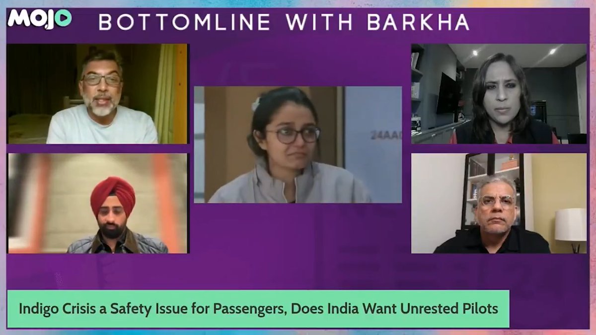 "Criminals in Indigo... Government Caved in on Safety"- Here's what the Shocking Indigo Crisis is really about- Watch Capt Sam Thomas @AlpaPilots @FlyingAmit &amp; Sherbir Panag 🇮🇳 - to unpack the scandal that Indigo is getting away with at cost of our safety. In full