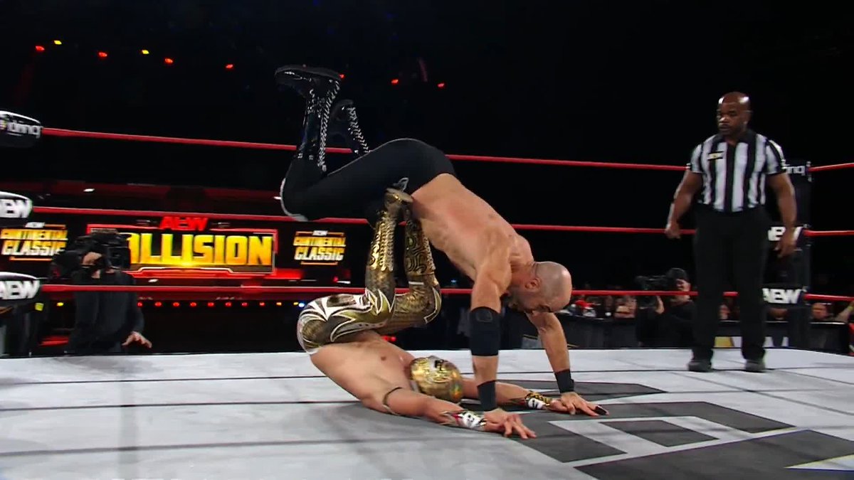 DORADA IS AMAZING BRO LOOK AT MY DEMON HE HAS OHIO GOING CRAZY #AEW #AEWCollision