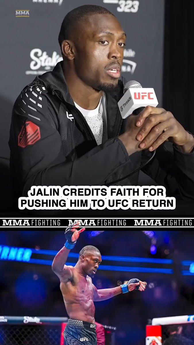 Jalin Turner credits a conversation with God for pushing him back to the UFC: "He said, 'I want you here.' I was like 'Are you sure?' He said, 'I want you here.' … He said, 'You're going to come back and fight a legend.'"