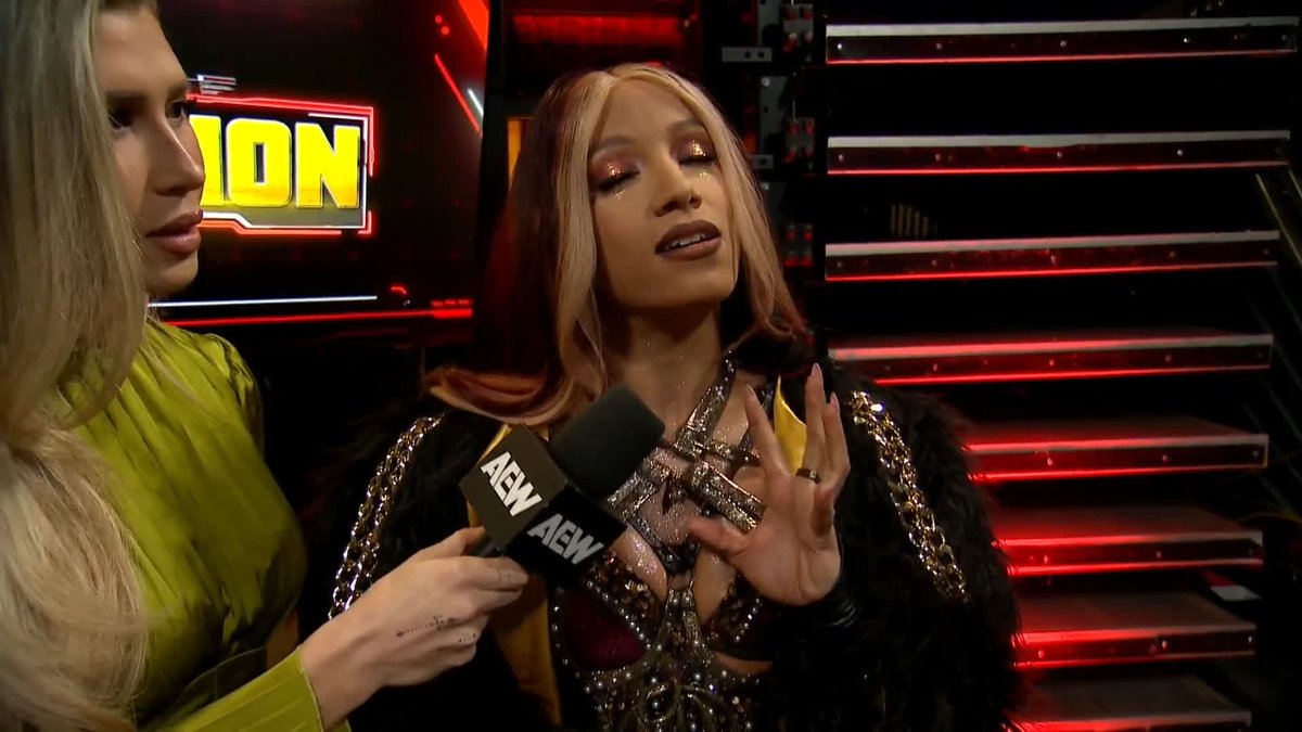 After heartbreak at #ROHFinalBattle, redemption could come fast for Último Moné, she defends the TBS Title tonight vs. Leila Grey! Watch #AEWCollision LIVE on TNT &amp; HBO Max